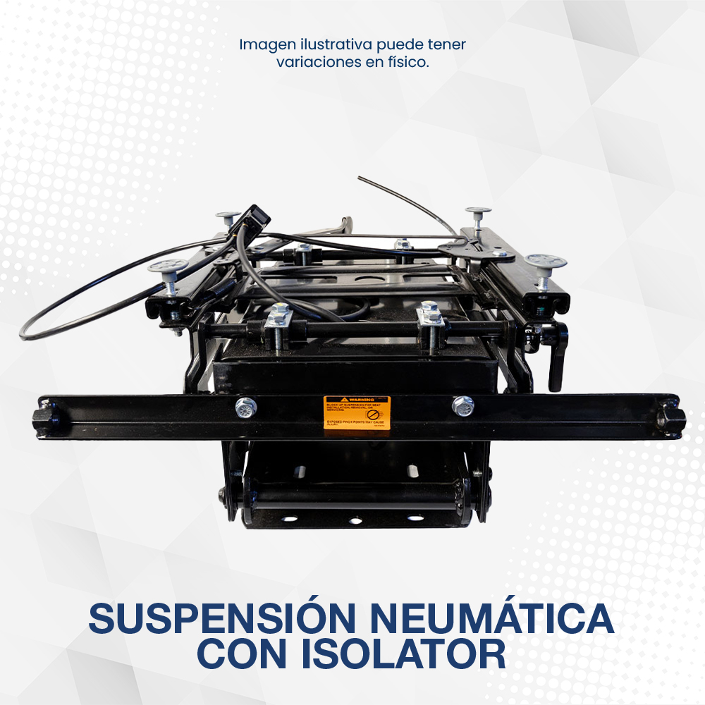 Suspensión neumática con insolator